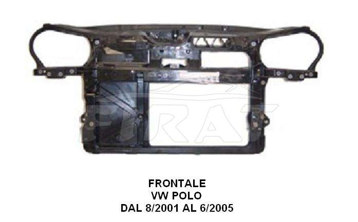 FRONTALE VW POLO 01 - 05 SENZA CLIMA